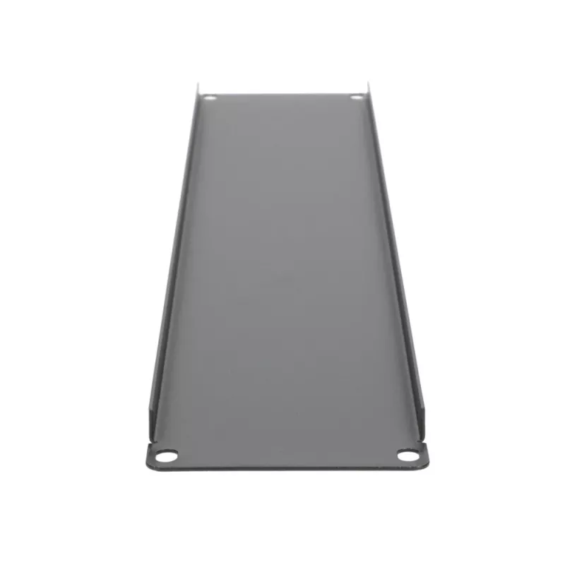 Stovo uždarymo plokštė Extralink Front Blank Panel 2U 19 col. juoda, plieninis korpusas