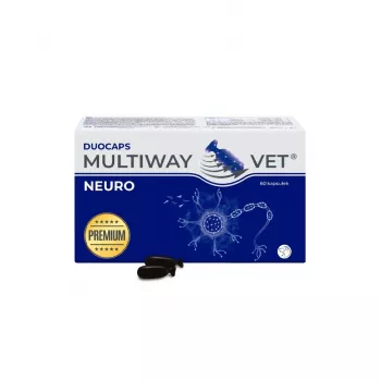 Maisto papildo kapsulės JM Sante Multiway Neuro šunims ir katėms, 60 vnt., 150 g, mažina nervinę įtampą