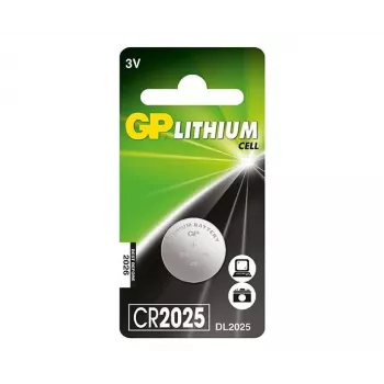 GP Battery CR2025 mygtukinis elementas CR 2025 ličio 160 mAh 3 V 1 vnt.