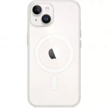 Apple iPhone 14 permatomas dėklas su MagSafe
