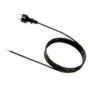 Bachmann H07RN-F3G - maitinimo laidas - AC 250 V - 16 A - 5,0 m - lietas - juodas (323.186)