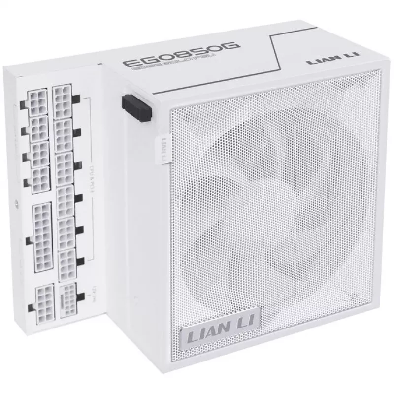 Lian Li EDGE GOLD 850 80 PLUS Gold maitinimo blokas, PCIe 5.1, ATX 3.1 - 850 W, baltas