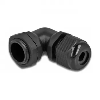 Laido sandariklis DeLOCK 60296, juodas plastikas, 1 vnt.