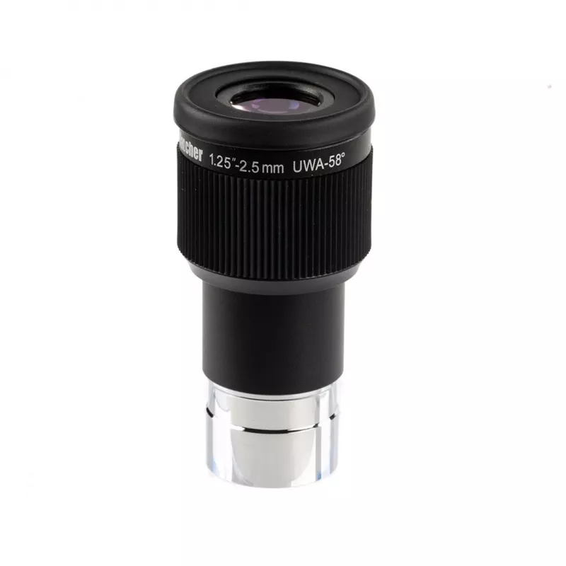 Okuliaras Skywatcher SWA-58 2,5 mm 1,25 colio — didelio didinimo astronominis okuliaras