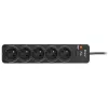Tracer PowerGuard PRO Juoda 5 AC outlets 1.6 m 3680 W