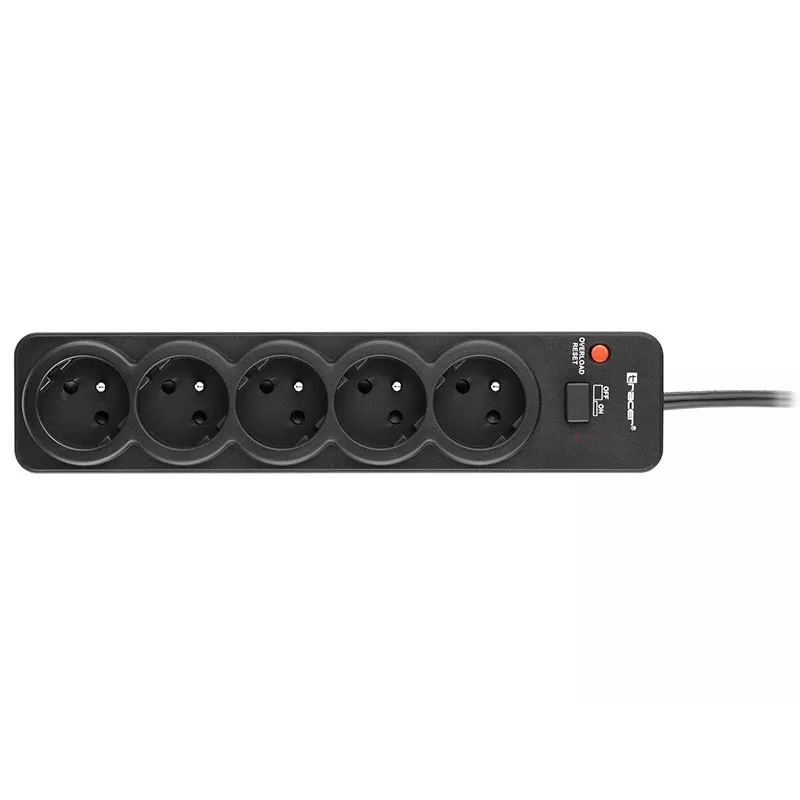 Tracer PowerGuard PRO Juoda 5 AC outlets 1.6 m 3680 W