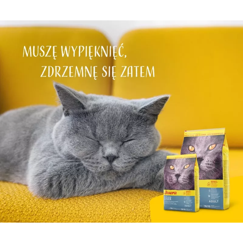Sausas kačių maistas Josera LÉGER katėms 10 kg Suaugusios Paukštiena