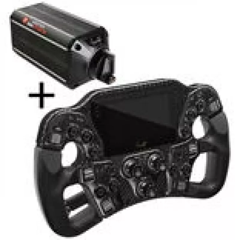 Asetek SimSports Invicta Formula Steering Wheel - juoda + The Invicta Wheelbase (27 Nm)