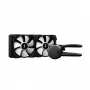 Viskas viename skysčio aušinimo sistema Fractal Design Lumen S24 v2 RGB — 240 mm radiatorius, 120 mm RGB ventiliatoriai, juoda