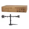 Monitoriaus laikiklis LOGILINK BP0099 2 ekranams, iki 81,3 cm (32 colių), VESA 75x75–100x100, maks. 8 kg, juodas