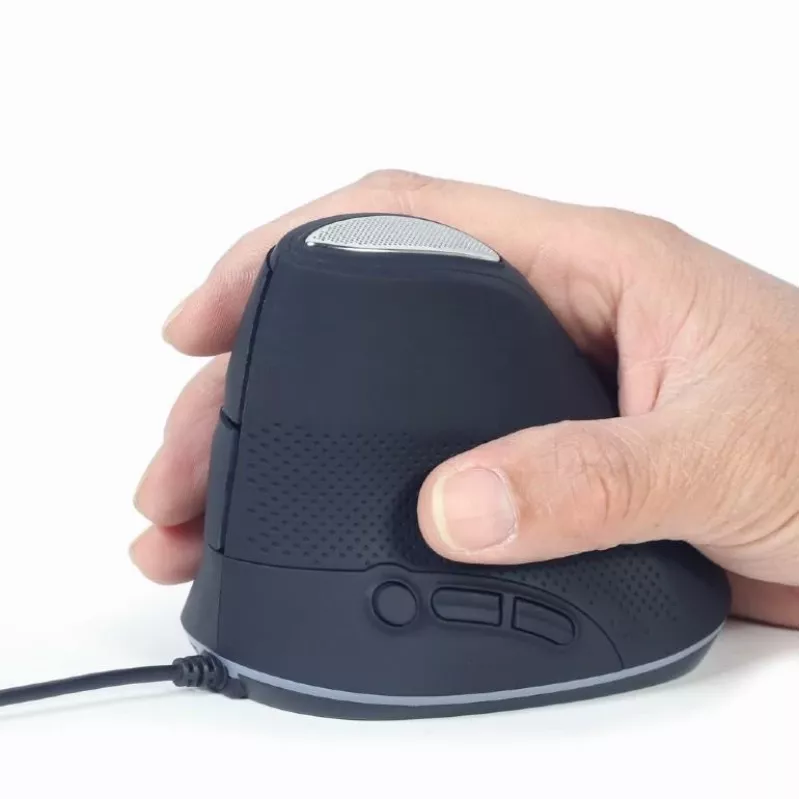 Pelė Gembird MUS-ERGO-03 USB Type-A optinė dešiniarankiams