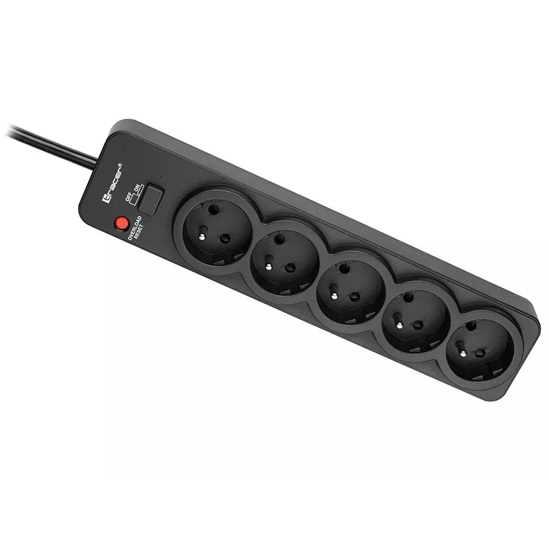 Tracer PowerGuard PRO Juoda 5 AC outlets 1.6 m 3680 W