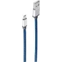 ShiverPeaks BS14-50020 - 0,9 m - USB A - Micro-USB B - USB 2.0 - 480 Mbit/s - Mėlyna