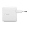 Belkin BOOST CHARGE - Maitinimo šaltinis - 24 W - QC 3.0 - 2 išvesties prievadai (USB) - Baltas (WCB002VFWH)