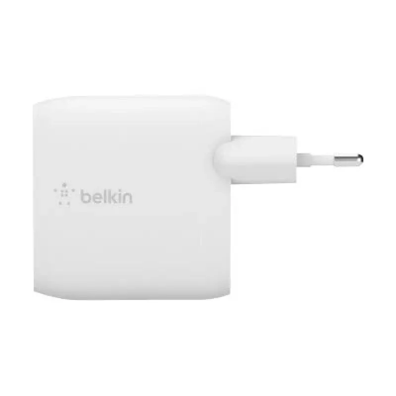 Belkin BOOST CHARGE - Maitinimo šaltinis - 24 W - QC 3.0 - 2 išvesties prievadai (USB) - Baltas (WCB002VFWH)
