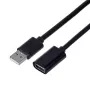 USB ilginamasis kabelis Unitek Y‑C418GBK 5 m USB A į USB A USB 2.0, juodas