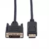 DisplayPort kabelis VALUE DP-DVI (24+1) LSOH M/M 1 m