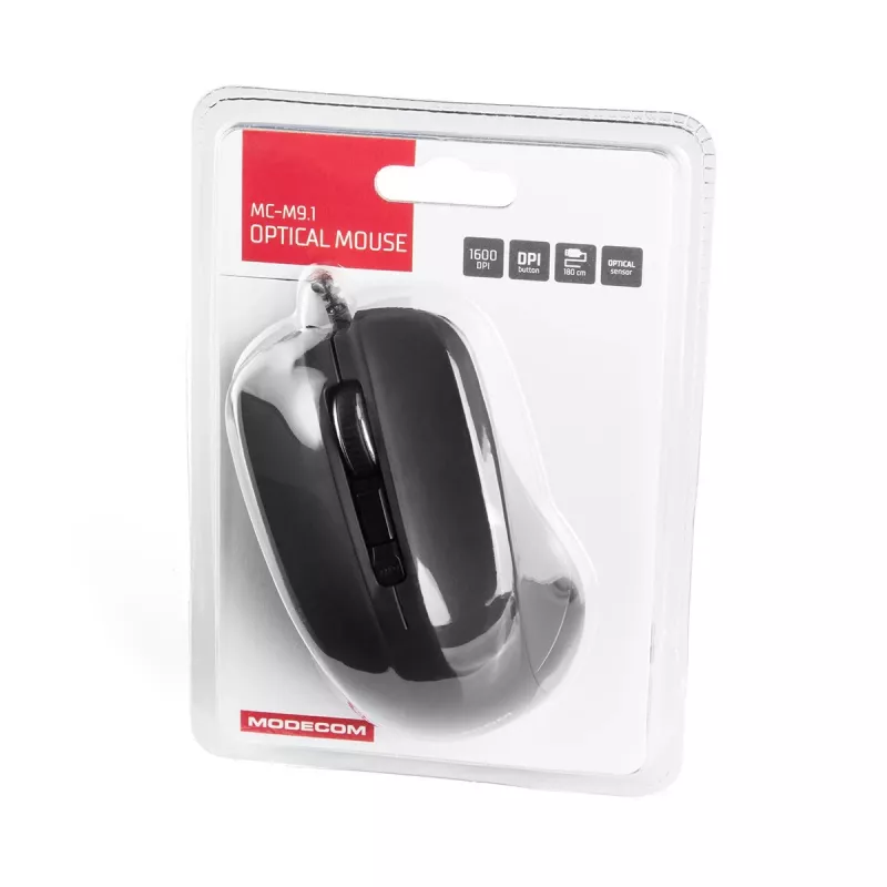 pelė Modecom MC-M9.1 USB Type-A Optical Right-hand