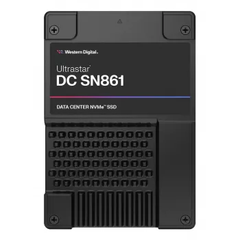 WD Ultrastar DC SN861 WUS6BA138PSP9X1 - SSD - duomenų centrui - 3,84 TB - vidinis - 2,5 colio (6,4 cm)