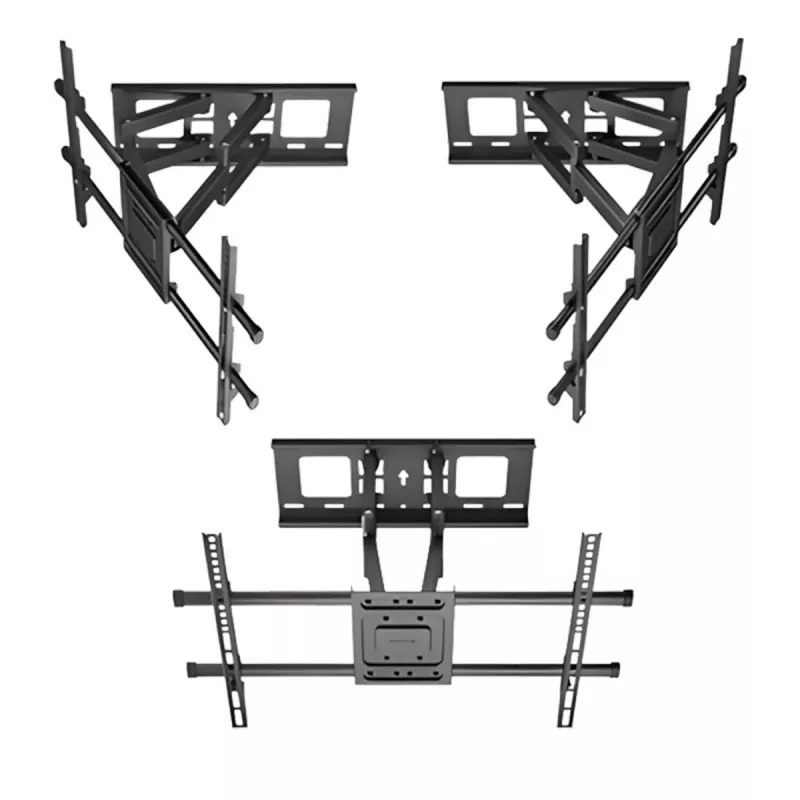 TV laikiklis MACLEAN MC-789 32–85 colių ekranams, VESA 400x200, pakreipiamas, 60 kg apkrova, juodas