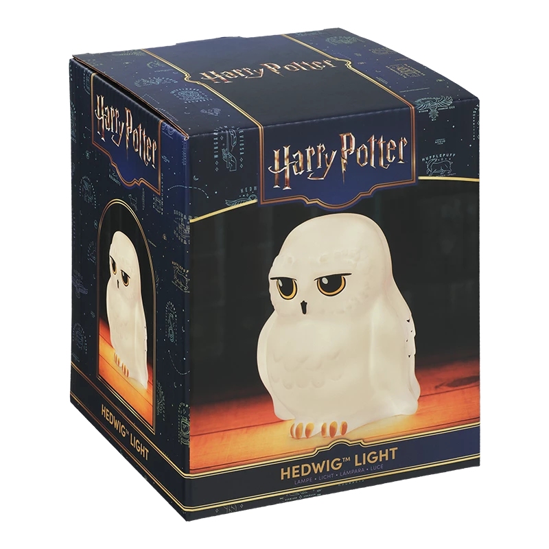 Stalinė lempa Paladone Hedwig Light V3 — Hedvigos pelėdos formos LED naktinė lempa