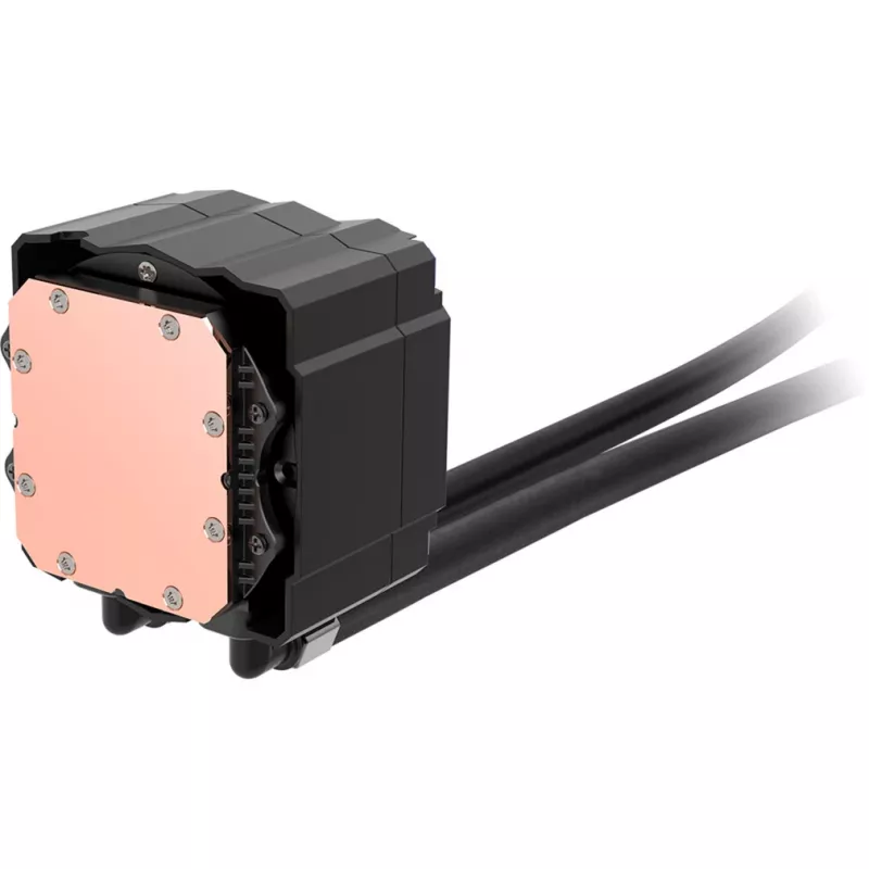 Skysčio aušinimo komplektas THERMALTAKE LA360 ARGB, 120 mm ventiliatoriai, 360 W TDP, juodas