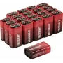 Voltcraft VC-16107985 9 V blokinė baterija šarminė-mangano 550 mAh 9 20 vnt. (VC-16107985)