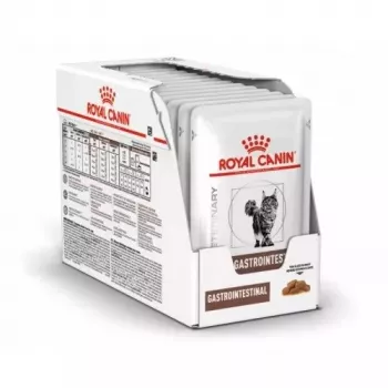 Šlapias kačių maistas Royal Canin Gastrointestinal 85 g paketėlis — mėsa, 12 x 85 g, suaugusios katės, virškinimo problemoms