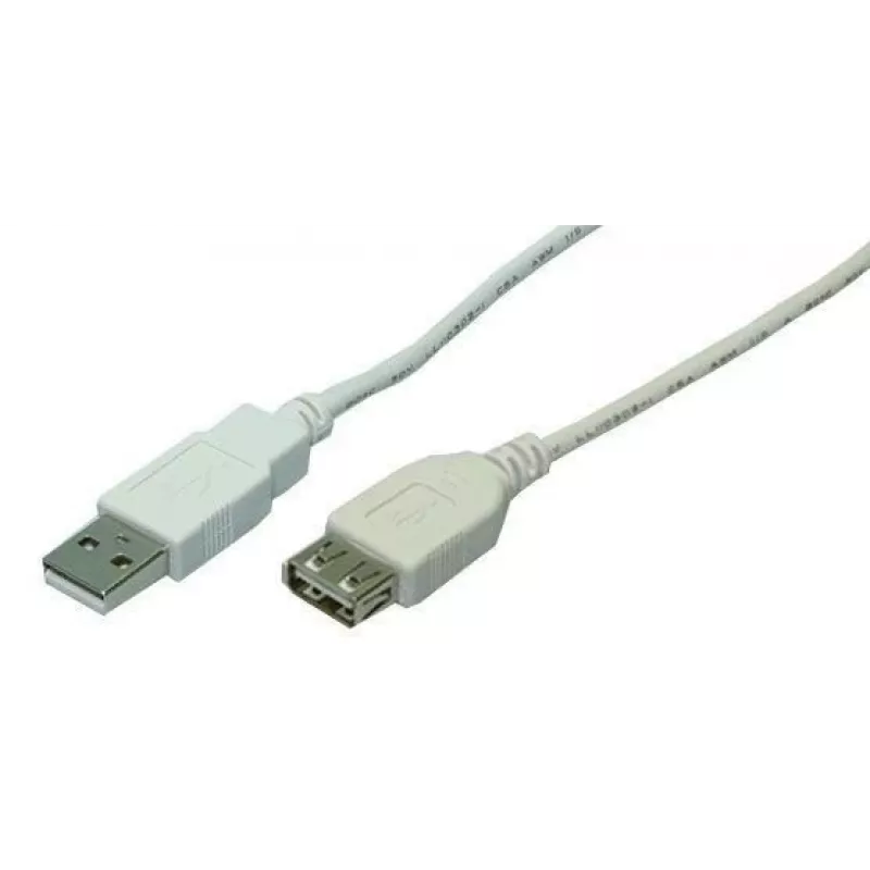 Logilink | USB 2.0 ilginimo laidas, | USB-A į USB-A USB A lizdas | USB A kištukas