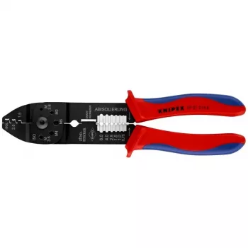 Knipex 97 21 215 B Užspaudimo įrankis Juoda, Mėlyna, Raudona