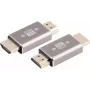 HDMI-A adapteris ShiverPeaks 10-01055 8K metalinis, HDMI pilno dydžio į HDMI pilno dydžio