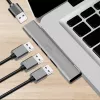 „LogiLink“ USB 3.2 Gen1 šakotuvas 4 prievadų USB-A 1x USB3.0 AF 3x USB2.0 AF UA0436