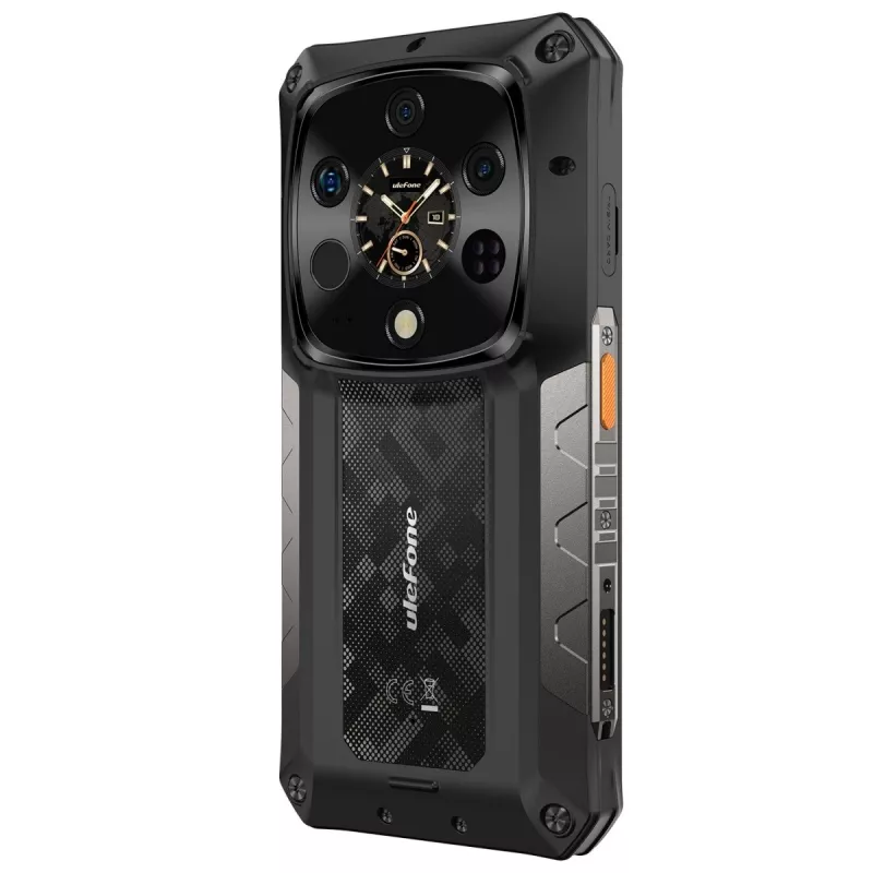 Patvarus išmanusis telefonas UleFone Armor 28 Ultra Thermal 5G — 16 GB RAM, 1 TB atmintis, juodas