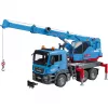 Kraninis sunkvežimis BRUDER MAN TGS Kran-LKW mėlynas ABS 03771