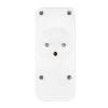 Maitinimo skirstytuvas MACLEAN MCE248 F/W — 3 kintamosios srovės lizdai (1×16A, 2×6A) + 4×USB (2×A, 2×C PD 20W), EU kištukas, baltas