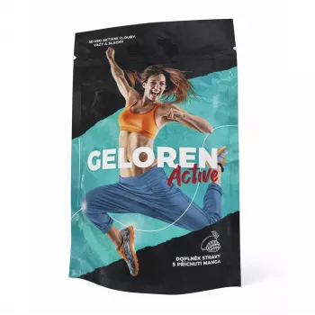 GELOREN Active Mango želatinos kramtomieji saldainiai 90 vnt. / 410 g