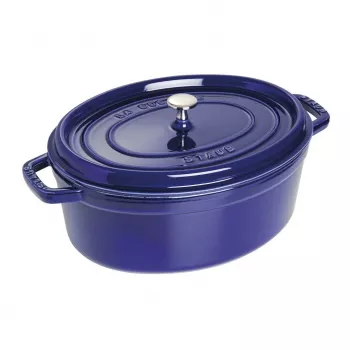 Staub Cocotte 5,5 L mėlynas ketaus puodas