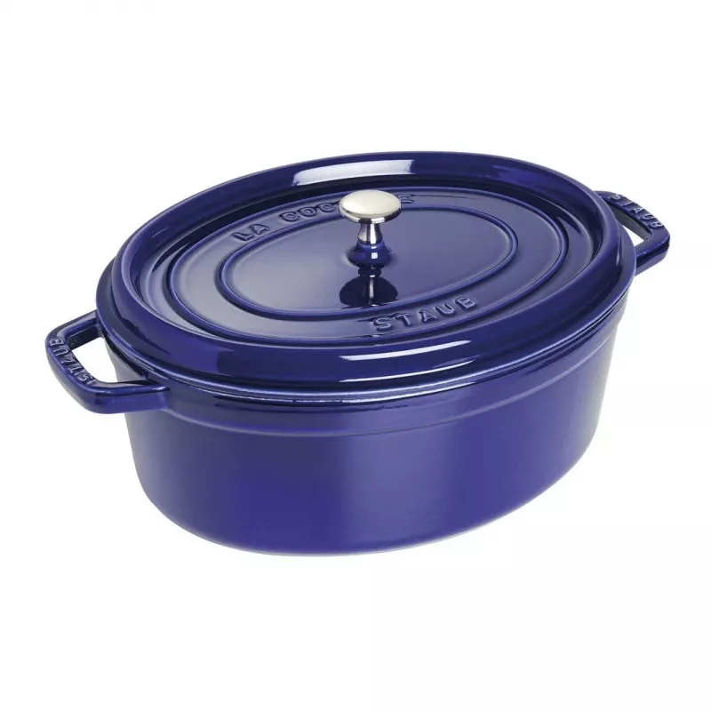 Staub Cocotte 5,5 L mėlynas ketaus puodas