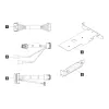 „Lenovo ThinkSystem SR250 V3/ST250 V3 M.2“ kabelių rinkinys (4Z57A88898)