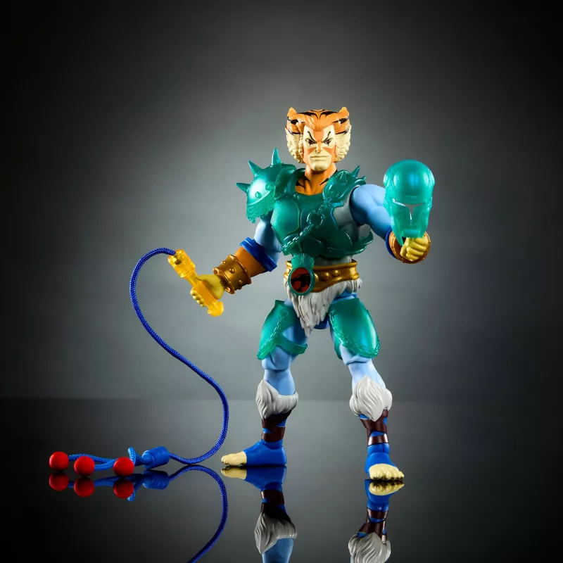 Veiksmo figūrėlė MATTEL Masters of the Universe Origins Thundercats Tygra – kolekcinė žaislinė figūrėlė, lankstoma