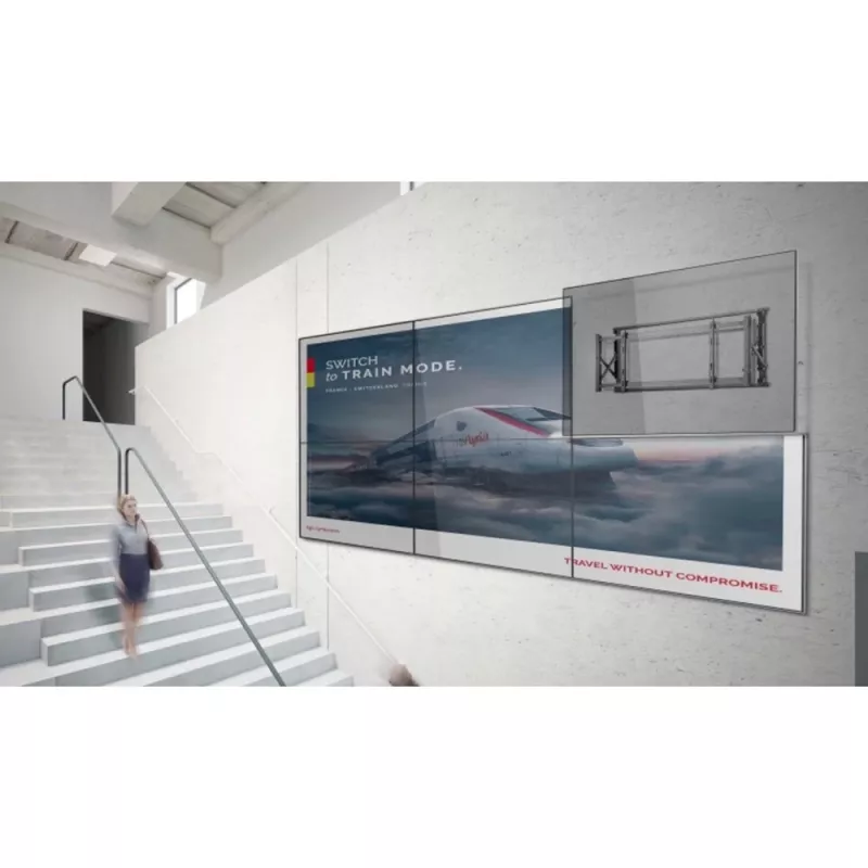 TV vaizdo sienos laikiklis MACLEAN MC-845 VESA 600x400mm tvirtinimas ekranams