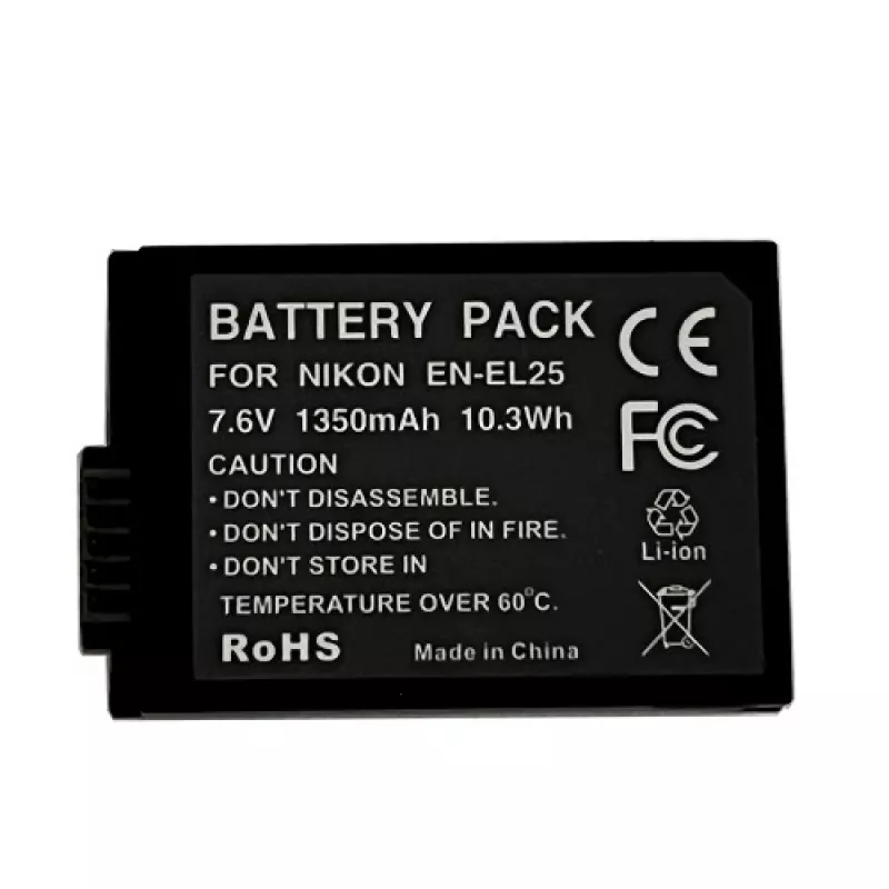 NIKON EN-EL25 baterija, 1350 mAh