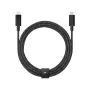 USB laidas Native Union Belt USB 2.0 Type-C – Type-C 2.4 m juodas