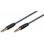 Microconnect IPOD017 garso kabelis 1,5 m 3,5 mm juodas