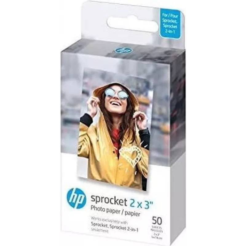 Fotopopierius HP Sprocket SB6357 5 x 7,6 cm 50 lapų