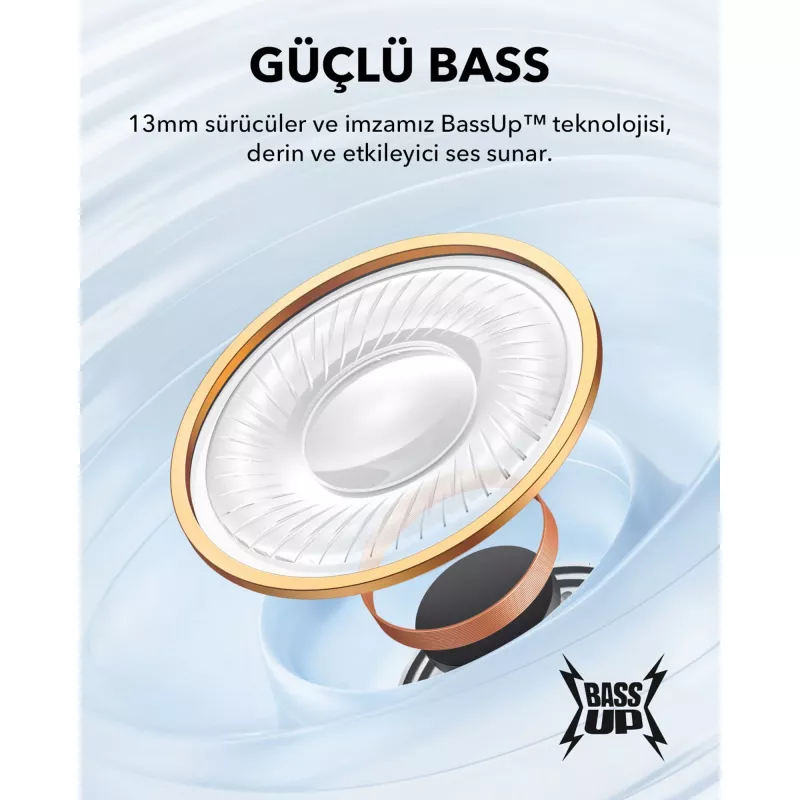 Į ausis įdedamas belaidis ausinių rinkinys Anker Soundcore A3994G11 K20i, USB-C, juodas, intraauralinis