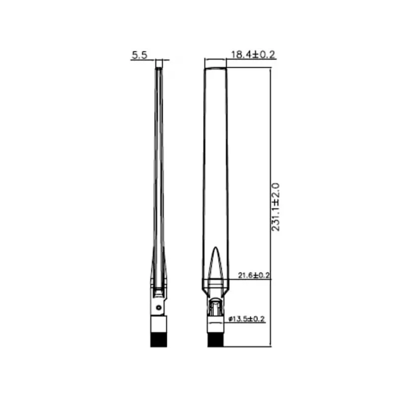 Daugiakryptė antena DeLOCK 88913