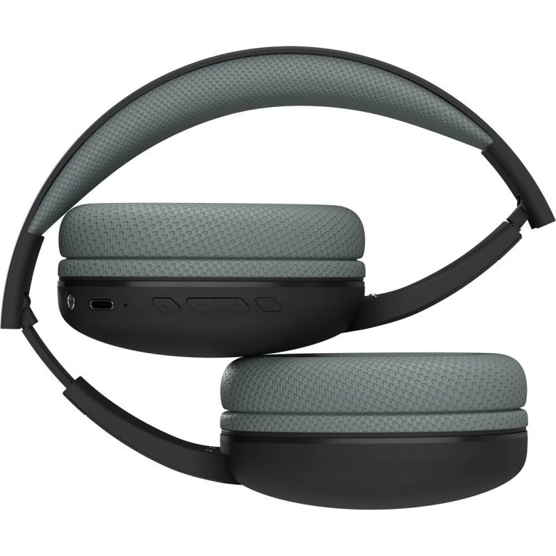 Belaidės ausinės DEFENDER Freemotion B480 — ant ausies, uždaros, Bluetooth, 20–20000 Hz, 99 dB, USB-C, AUX