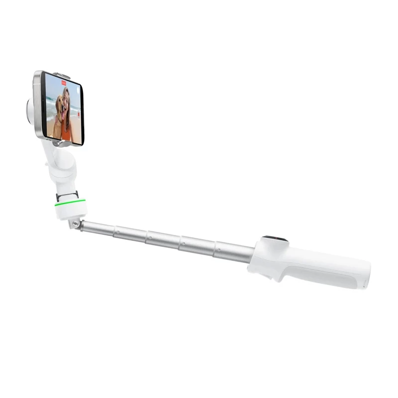 „Insta360 Flow 2 Pro“ AI sekimo stabilizatoriaus rinkinys (baltas)
