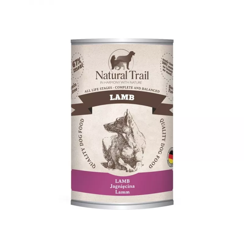 NATURAL TRAIL Aviena - drėgnas šunų maistas - 400g